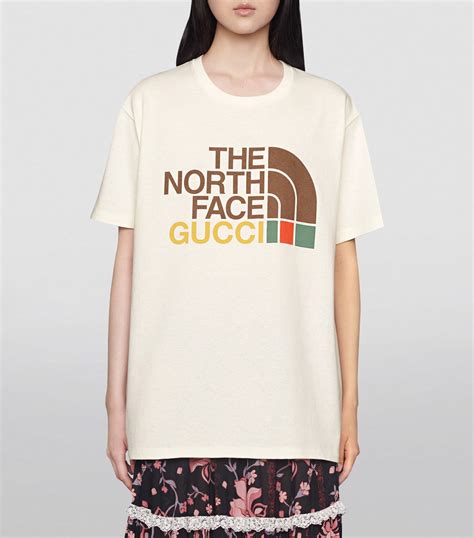 north face and gucci t shirt